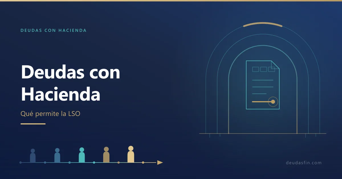 ¿Puedo cancelar mis deudas con Hacienda con la Ley de Segunda Oportunidad?