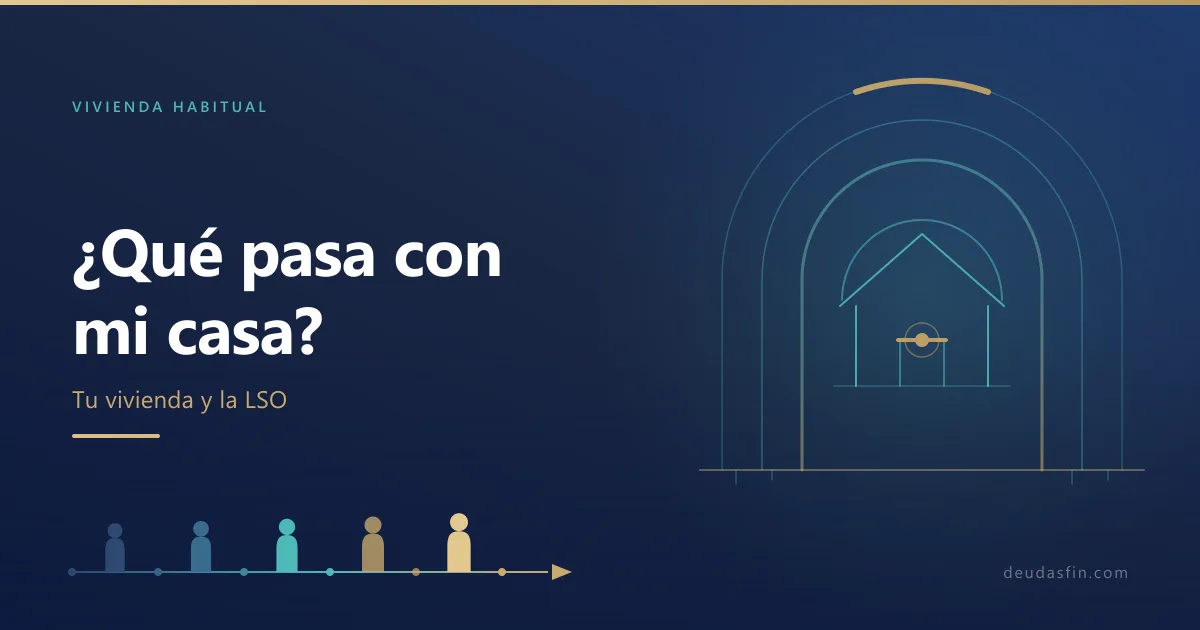 ¿Qué pasa con mi casa si me acojo a la Ley de Segunda Oportunidad?